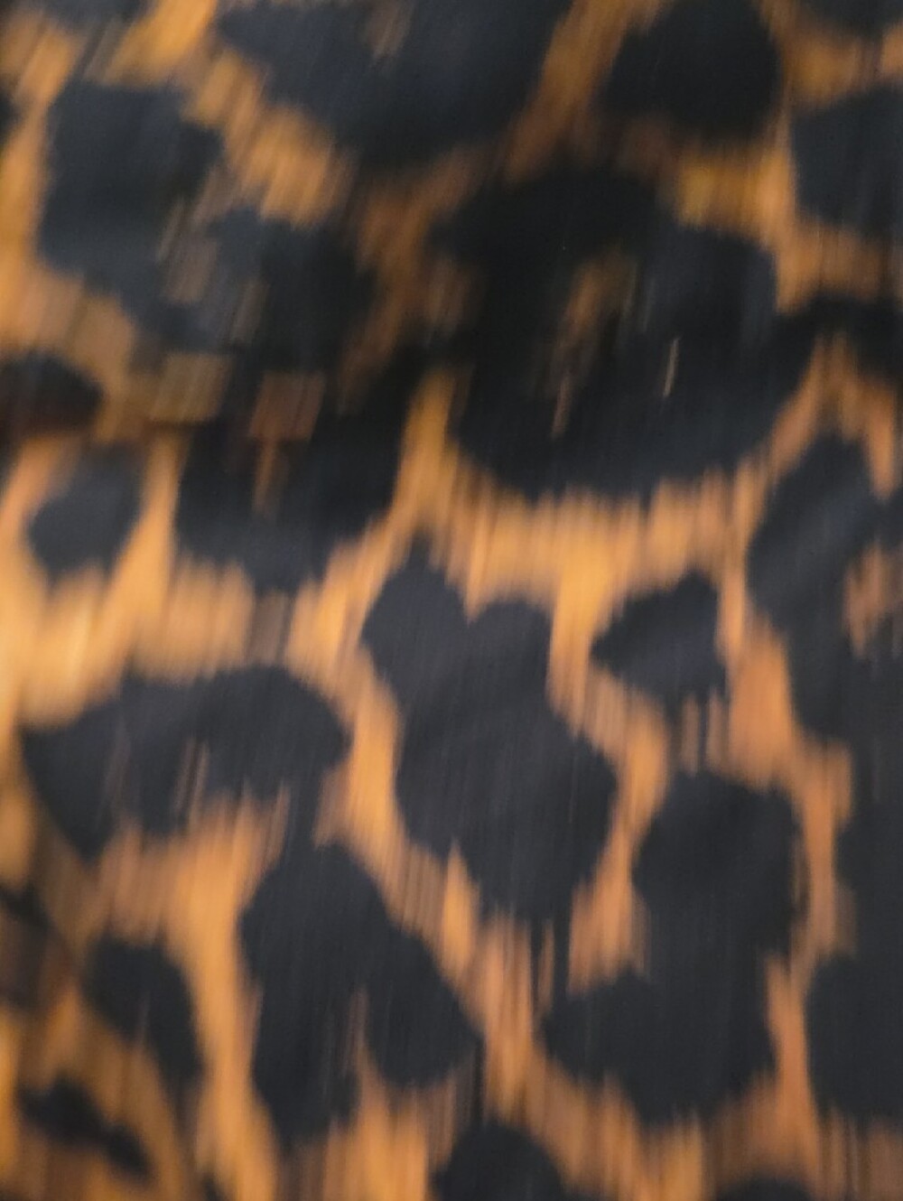 Hell Bunny Leopard Print Circle Skirt - Black & Brown  Size 3X - Picture 4 of 6